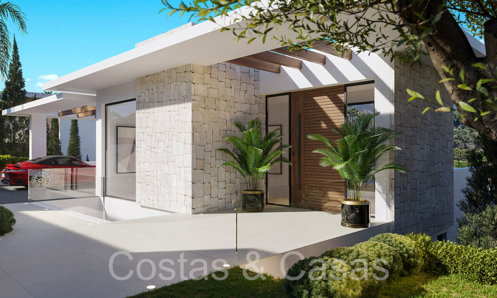 New on the market! 10 contemporary boutique villas for sale on the New Golden Mile between Marbella and Estepona 65279