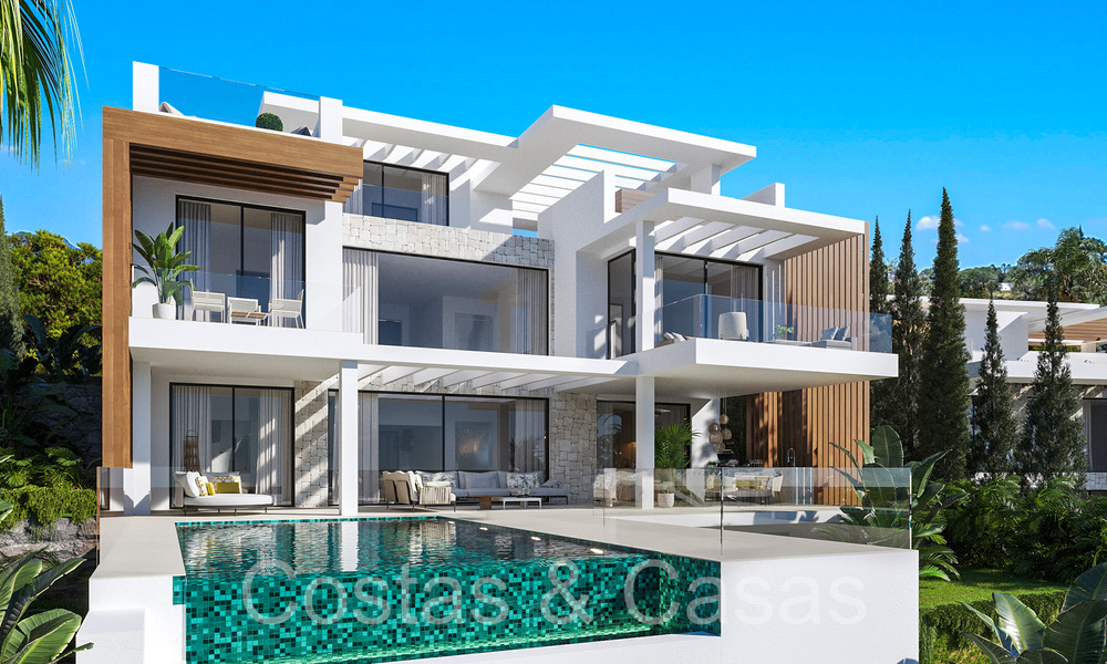 New on the market! 10 contemporary boutique villas for sale on the New Golden Mile between Marbella and Estepona 65281
