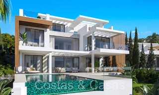 New on the market! 10 contemporary boutique villas for sale on the New Golden Mile between Marbella and Estepona 65281 