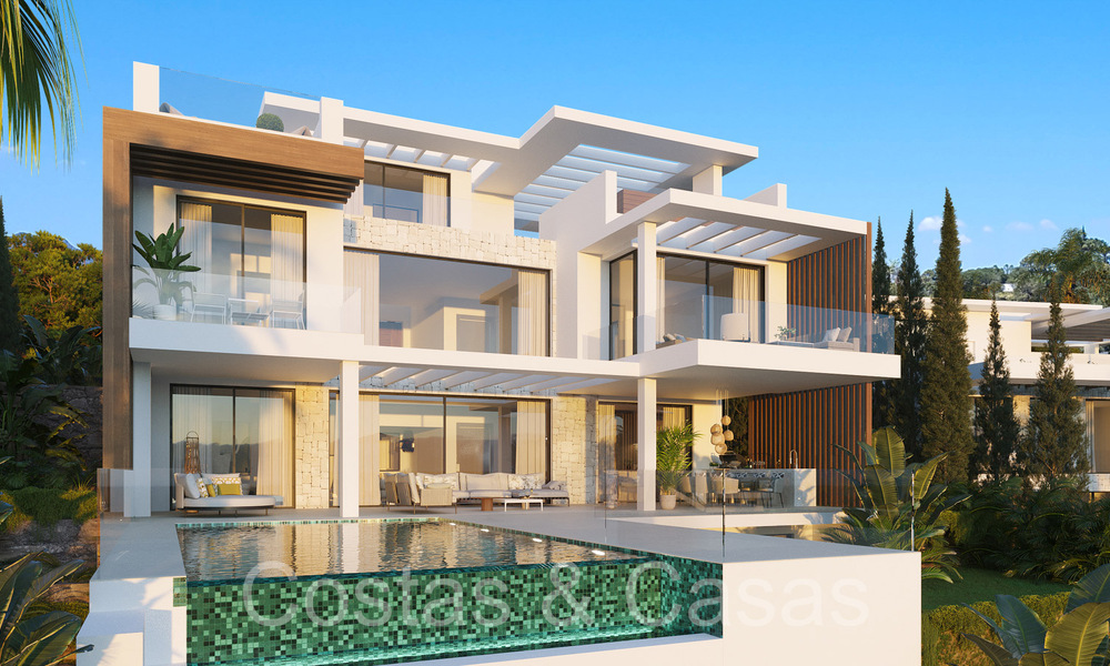 New on the market! 10 contemporary boutique villas for sale on the New Golden Mile between Marbella and Estepona 65282