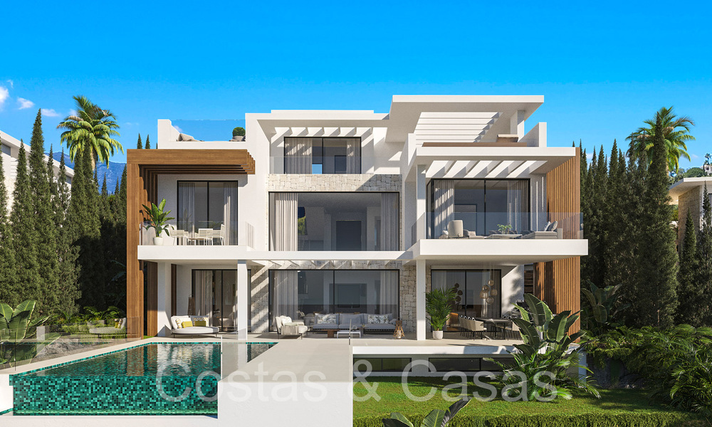 New on the market! 10 contemporary boutique villas for sale on the New Golden Mile between Marbella and Estepona 65283