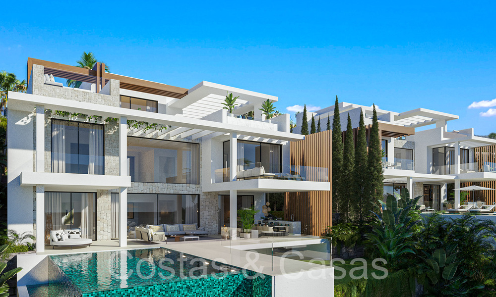 New on the market! 10 contemporary boutique villas for sale on the New Golden Mile between Marbella and Estepona 65285