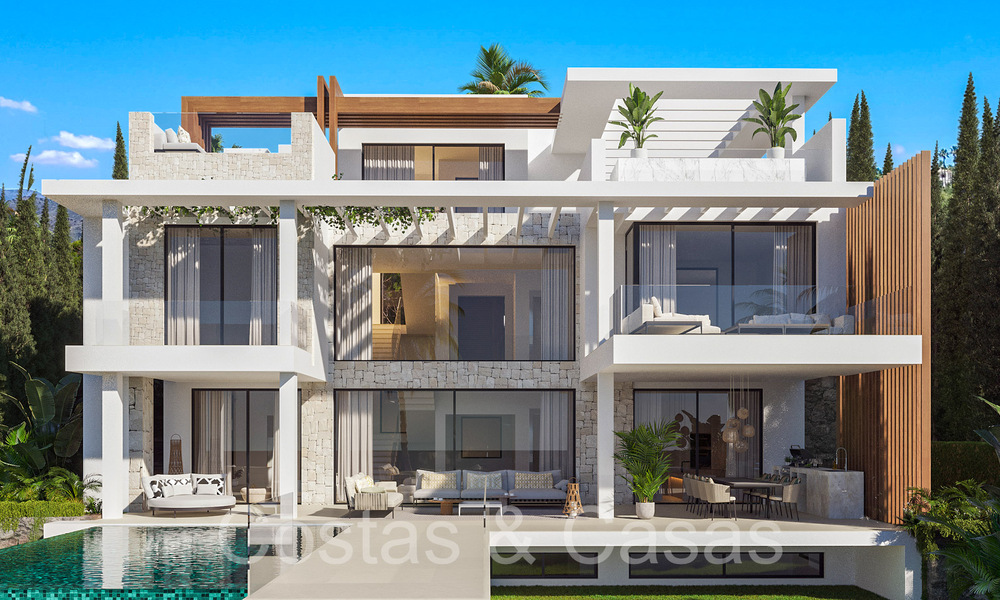 New on the market! 10 contemporary boutique villas for sale on the New Golden Mile between Marbella and Estepona 65287