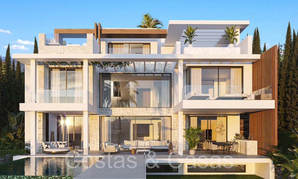 New on the market! 10 contemporary boutique villas for sale on the New Golden Mile between Marbella and Estepona 65288