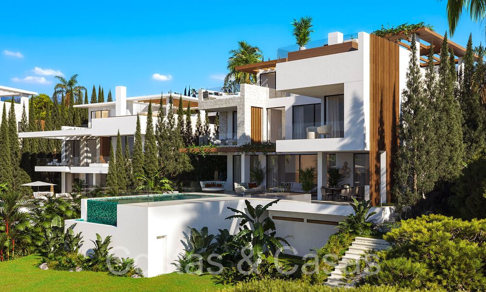 New on the market! 10 contemporary boutique villas for sale on the New Golden Mile between Marbella and Estepona 65296