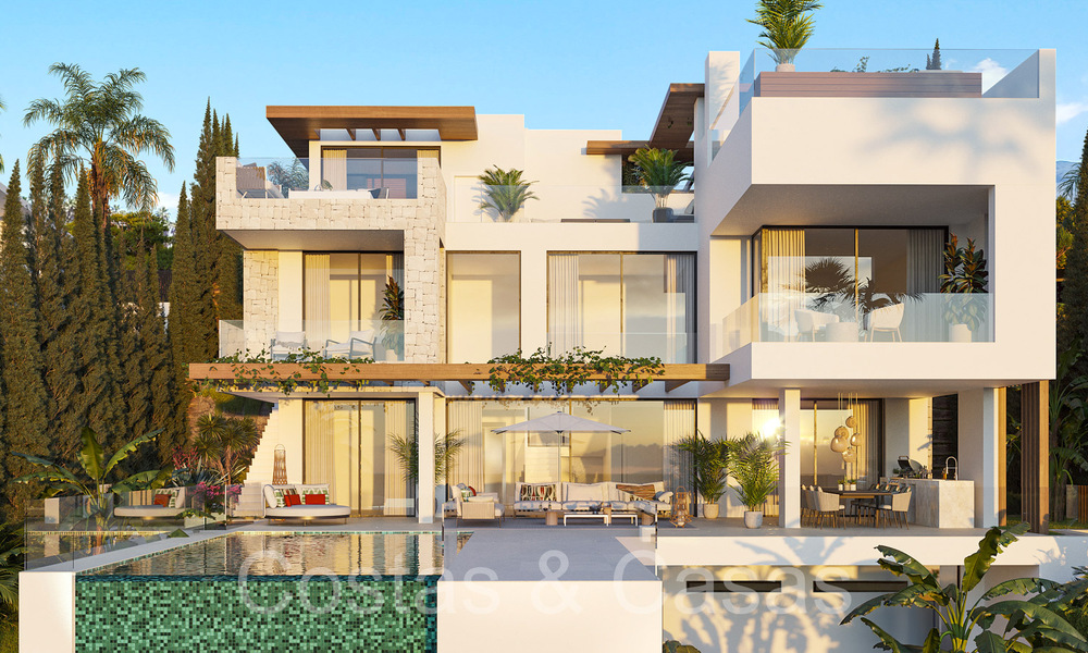 New on the market! 10 contemporary boutique villas for sale on the New Golden Mile between Marbella and Estepona 65303