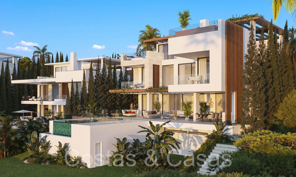 New on the market! 10 contemporary boutique villas for sale on the New Golden Mile between Marbella and Estepona 65304