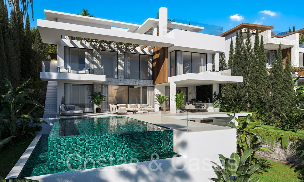 New on the market! 10 contemporary boutique villas for sale on the New Golden Mile between Marbella and Estepona 65305