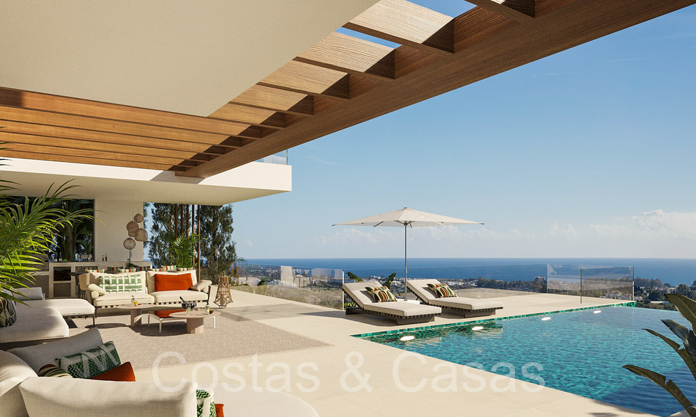 New on the market! 10 contemporary boutique villas for sale on the New Golden Mile between Marbella and Estepona 65306