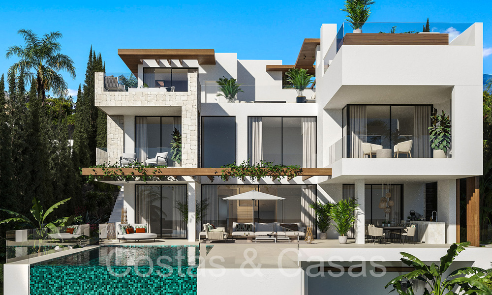 New on the market! 10 contemporary boutique villas for sale on the New Golden Mile between Marbella and Estepona 65310