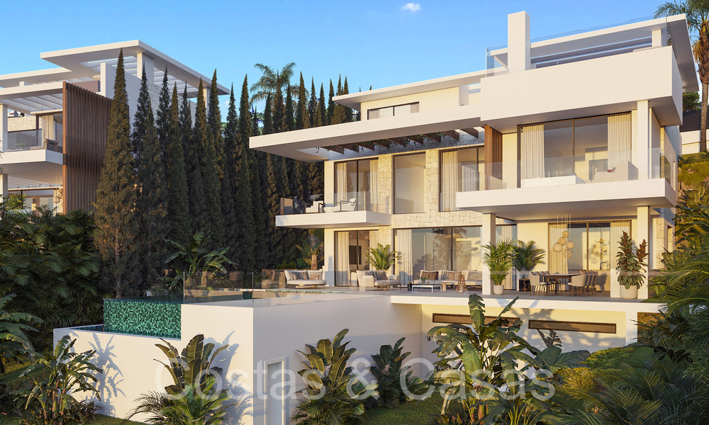 New on the market! 10 contemporary boutique villas for sale on the New Golden Mile between Marbella and Estepona 65311