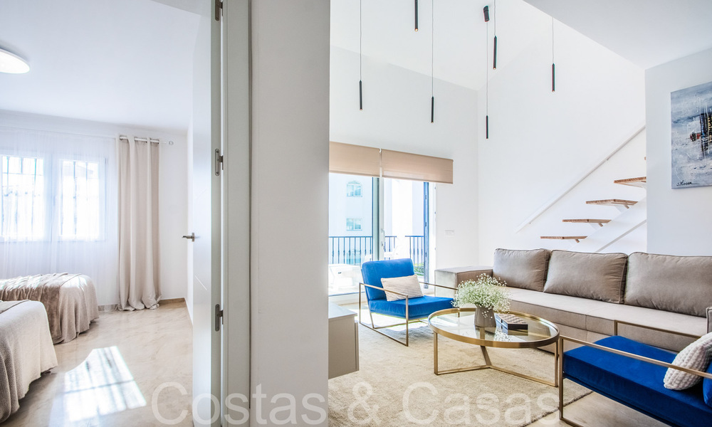 Contemporary renovated house with beautiful sea views for sale in Riviera del Sol, Mijas, Costa del Sol 65821