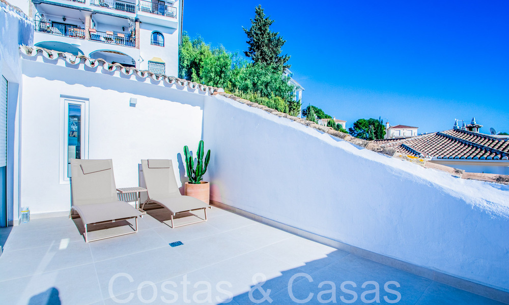 Contemporary renovated house with beautiful sea views for sale in Riviera del Sol, Mijas, Costa del Sol 65833