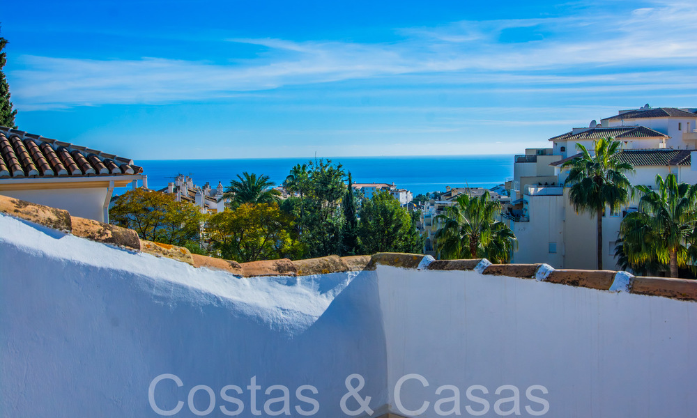 Contemporary renovated house with beautiful sea views for sale in Riviera del Sol, Mijas, Costa del Sol 65836