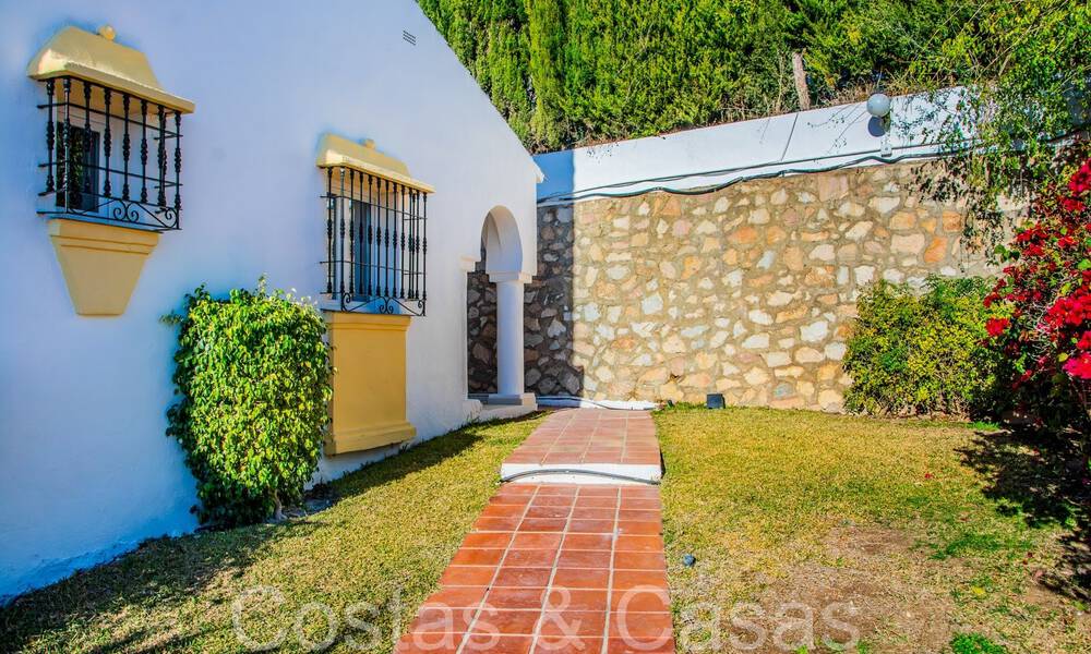 Contemporary renovated house with beautiful sea views for sale in Riviera del Sol, Mijas, Costa del Sol 65842