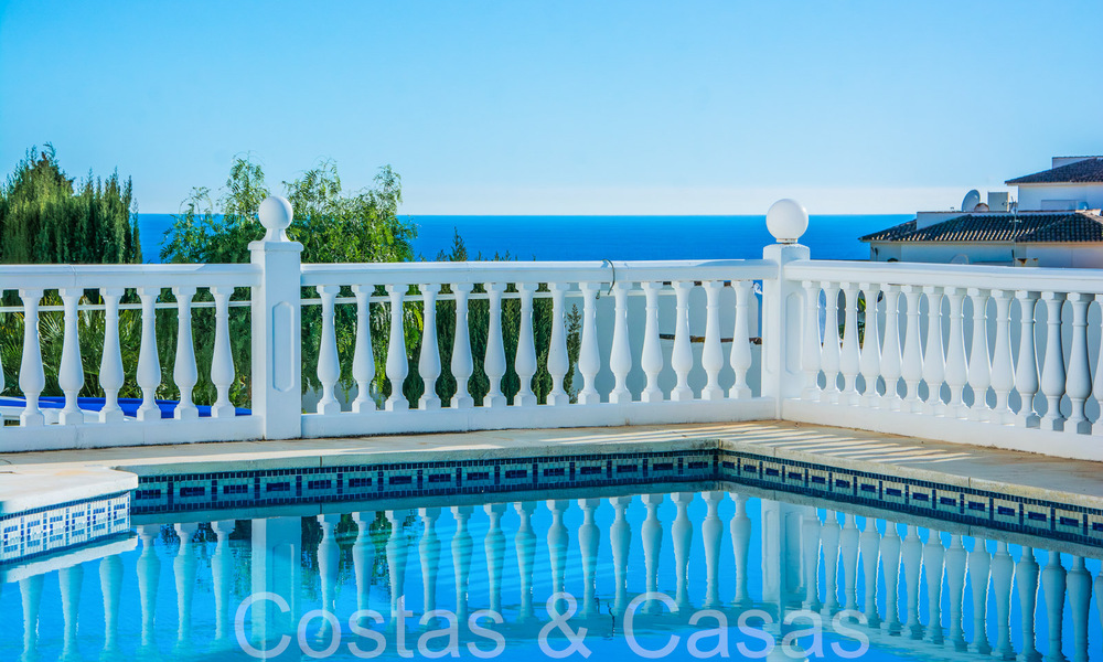 Contemporary renovated house with beautiful sea views for sale in Riviera del Sol, Mijas, Costa del Sol 65846