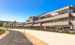 New build apartments with avant-garde design for sale, front line golf in Casares, Costa del Sol 65358 