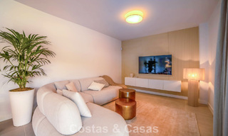 New build apartments with avant-garde design for sale, front line golf in Casares, Costa del Sol 799000 