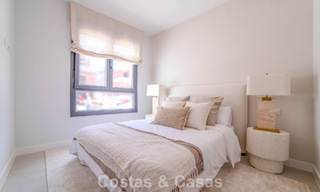 New build apartments with avant-garde design for sale, front line golf in Casares, Costa del Sol 799003 