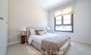 New build apartments with avant-garde design for sale, front line golf in Casares, Costa del Sol 799017 