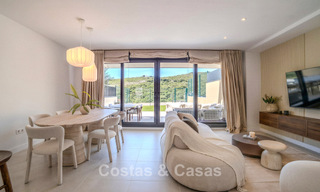 New build apartments with avant-garde design for sale, front line golf in Casares, Costa del Sol 799023 