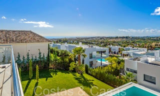 New villa with modern architectural style for sale in Nueva Andalucia's golf valley, Marbella 65888 