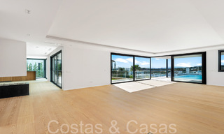 New villa with modern architectural style for sale in Nueva Andalucia's golf valley, Marbella 65889 