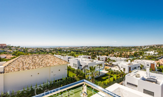 New villa with modern architectural style for sale in Nueva Andalucia's golf valley, Marbella 65902 