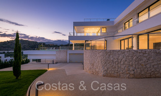 New villa with modern architectural style for sale in Nueva Andalucia's golf valley, Marbella 65922 