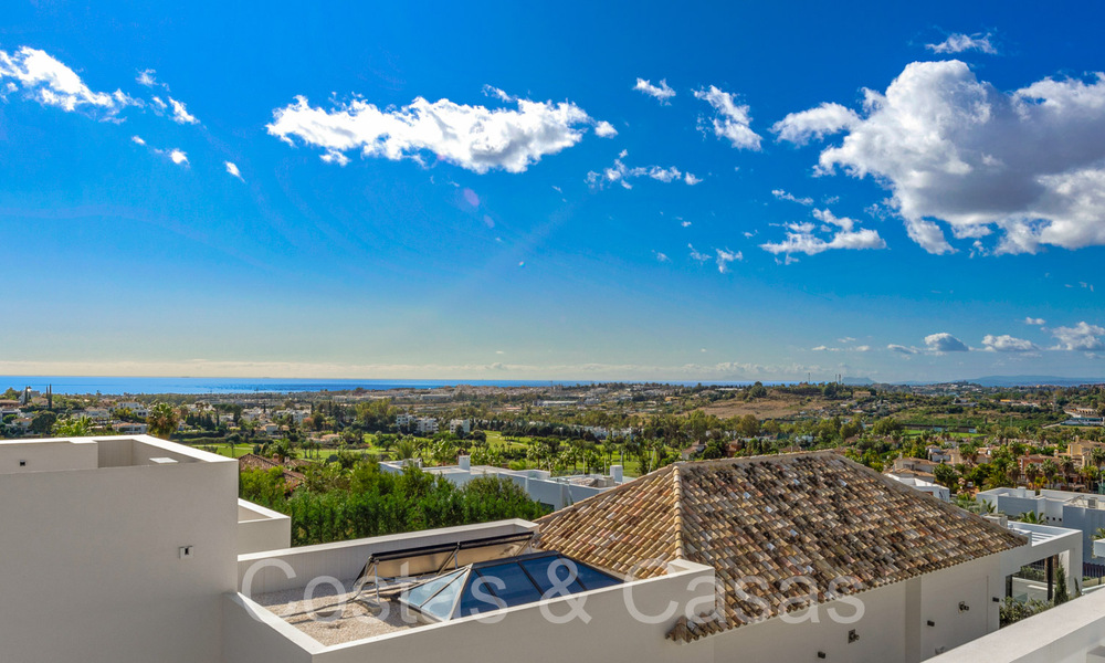 New villa with modern architectural style for sale in Nueva Andalucia's golf valley, Marbella 65930