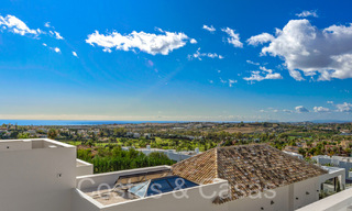 New villa with modern architectural style for sale in Nueva Andalucia's golf valley, Marbella 65930 