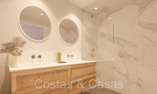 New, advanced luxury apartments for sale with panoramic sea views in Mijas, Costa del Sol 65537 