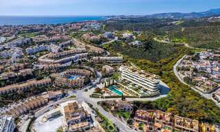 New, advanced luxury apartments for sale with panoramic sea views in Mijas, Costa del Sol 65540 
