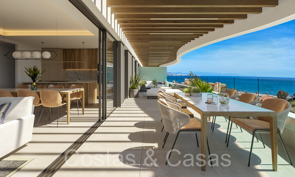 New, advanced luxury apartments for sale with panoramic sea views in Mijas, Costa del Sol 65547