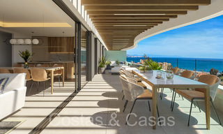 New, advanced luxury apartments for sale with panoramic sea views in Mijas, Costa del Sol 65547 