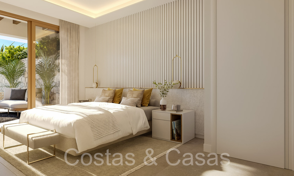 New, advanced luxury apartments for sale with panoramic sea views in Mijas, Costa del Sol 65551