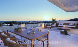 Contemporary new-build apartments for sale within walking distance of the beach and sea views, near Estepona centre 65552 