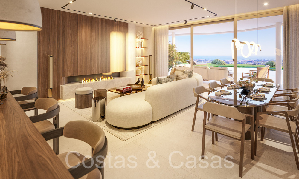 New, exclusive apartments for sale with breathtaking sea views in Benahavis - Marbella 66024