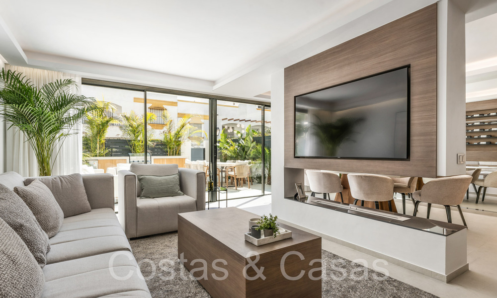 Beautifully renovated townhouse for sale on Marbella's Golden Mile 65793