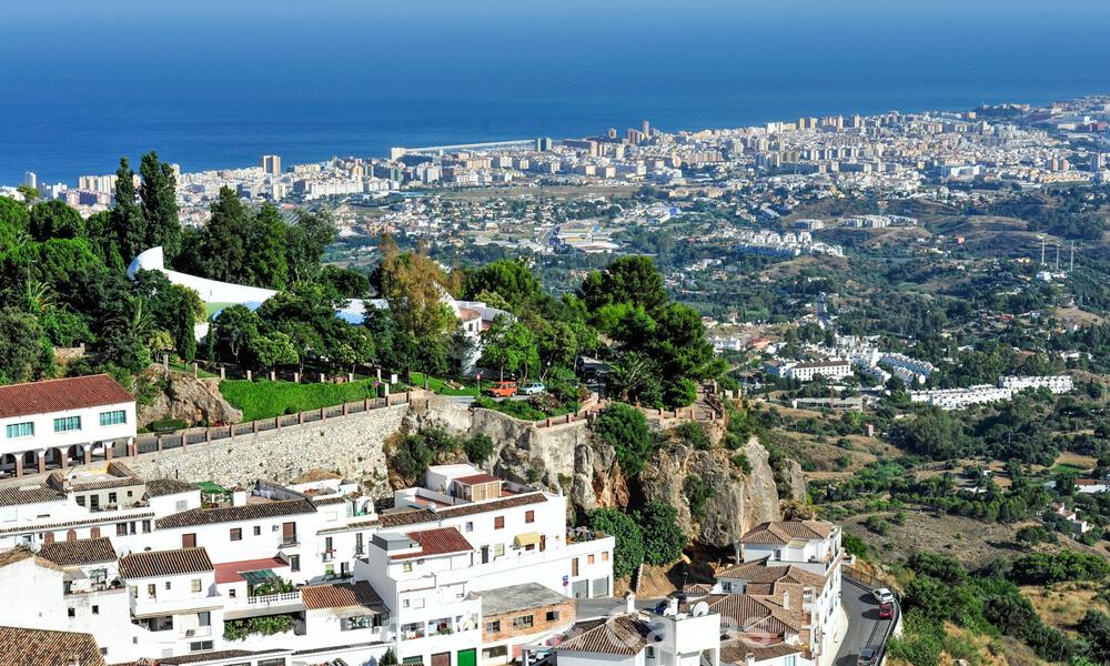 Off-plan architectural new build villa for sale in the hills of Mijas Pueblo, Costa del Sol 788768