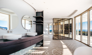 Exclusive innovative penthouse with panoramic sea, golf and mountain views for sale in Benahavis - Marbella 65884 