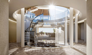 Exclusive innovative penthouse with panoramic sea, golf and mountain views for sale in Benahavis - Marbella 65990 
