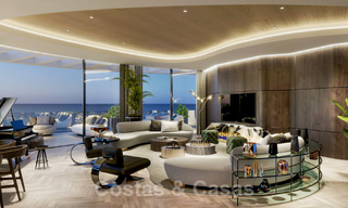 Exclusive innovative penthouse with panoramic sea, golf and mountain views for sale in Benahavis - Marbella 65994 