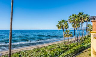 Spacious apartment for sale in a gated beach complex with unobstructed sea views east of Marbella centre 66054 