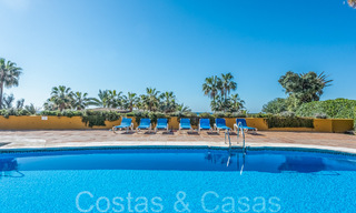 Spacious apartment for sale in a gated beach complex with unobstructed sea views east of Marbella centre 66060 