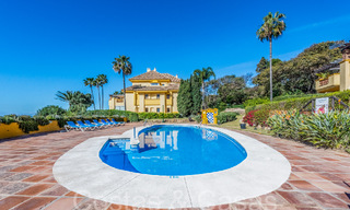 Spacious apartment for sale in a gated beach complex with unobstructed sea views east of Marbella centre 66061 