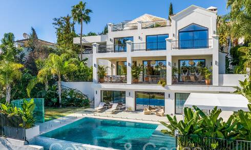 Spacious, high-quality luxury villa for sale a stone's throw from the golf course in Marbella - Benahavis 66185