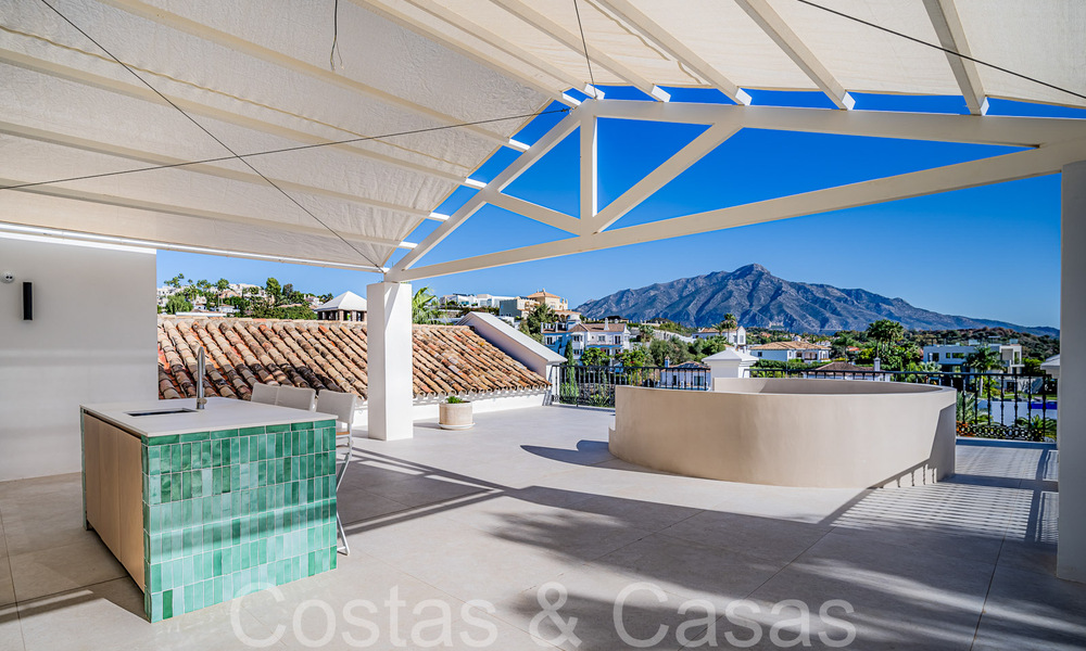 Spacious, high-quality luxury villa for sale a stone's throw from the golf course in Marbella - Benahavis 66201