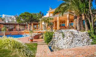 Andalusian villa for sale right on the beach, on the New Golden Mile between Marbella and Estepona 66320 