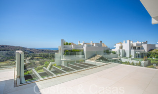 Ready to move in, brand new 3 bedroom penthouse for sale with sea views in a gated resort in Benahavis - Marbella 66214 